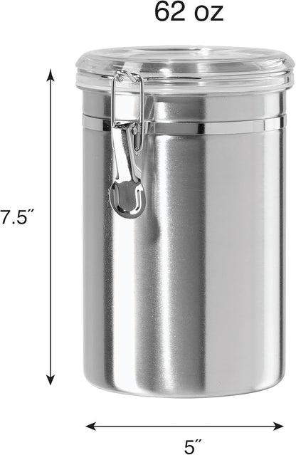 Oggi Stainless Steel Kitchen Canister 62 fl oz - Image 5