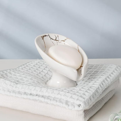 Soap Dish Set, Self Draining Bar Soap Holder - Image 8