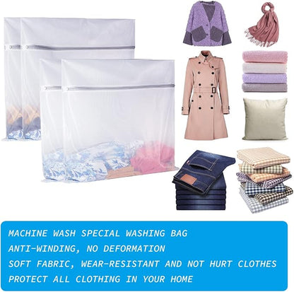 Laundry Mesh Bag-Heavy Duty Mesh Laundry Bags, Laundry Bags Mesh Wash Bag - Image 3