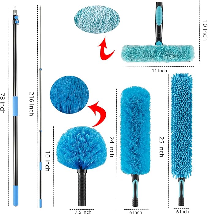 25 Foot High Ceiling Fan Duster - Image 2