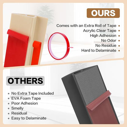 Floor Transition Strip Vinyl Door Threshold Ramp Self Adhesive Carpet Edging - Image 3