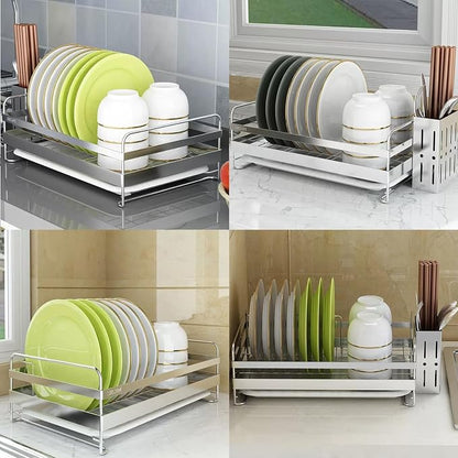 Stainless Steel Dish Racks for Kitchen Counter - Image 8