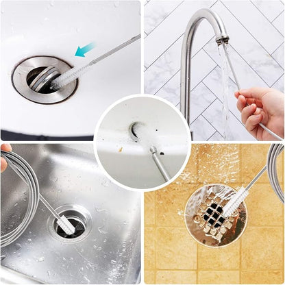 Long Drain Brush Flexible Feeding Tube Brush Slim Cleaning Brush Hose Pipe Brush - Image 5