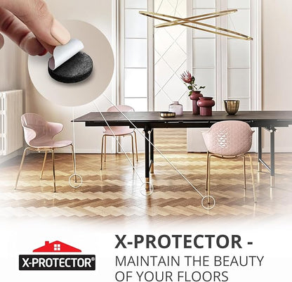 Felt Furniture Pads 235 PCS X-Protector! Huge Quantity of Black Furniture Pads - Image 6