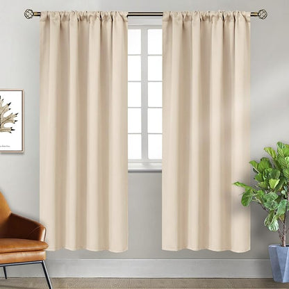 BGment Champagne Blackout Curtains by BGment