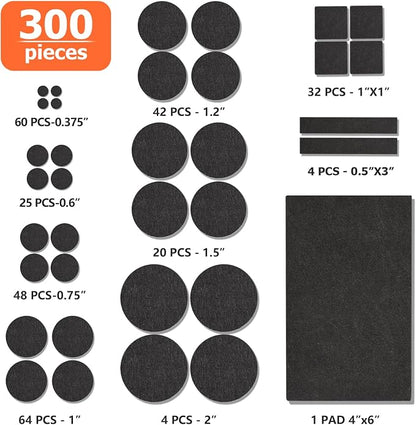 Felt Furniture Pads 300 Pieces, Furniture Pads - Image 3