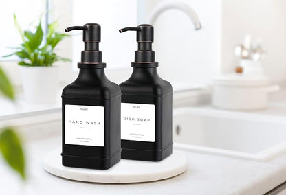 Emerson Essentials Soap Dispenser, Dish Soap Dispenser, Soap Bottle Farmhouse - Image 4