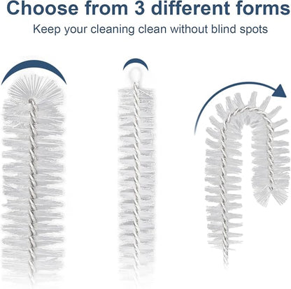 Straw Cleaner Brushes Sets, 12 Pieces 8.2 Inch Botthle Cleaning Brush and Nylon - Image 6