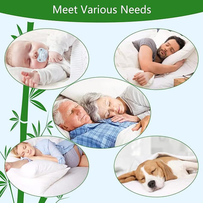GOONIK King Mattress Protector, Breathable Bamboo Viscose Waterproof King Size - Image 6