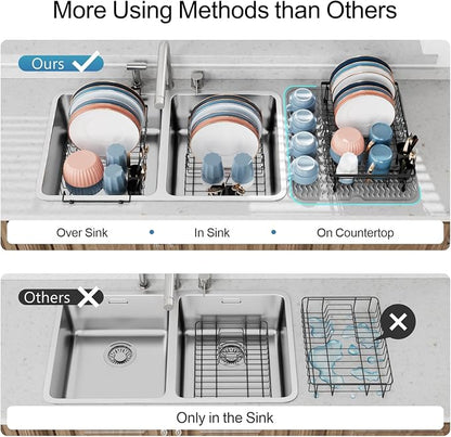 iSPECLE Expandable Dish Drying Rack - Image 3