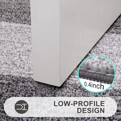 Kitinjoy Indoor Outdoor Door Mat, 40x32 Non-Slip Absorbent Dirt Trapper - Image 4