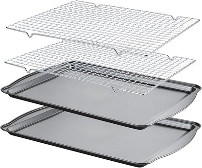 Baking Sheet with Cooling Racks by Gymdin