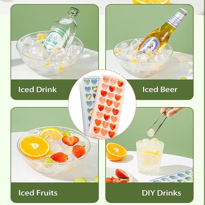 Heart-Shaped Ice Cube Trays - Image 7