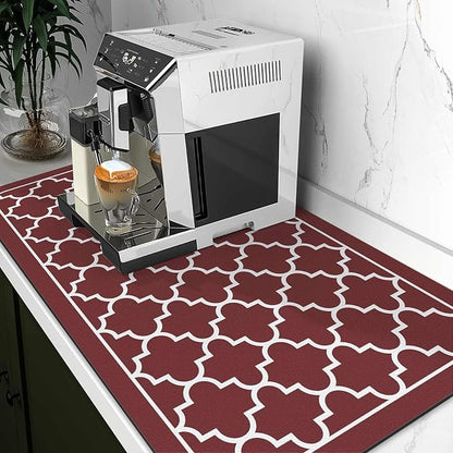 WISELIFE Dish Drying Mat Super Absorbent Drying Mat Large Dish Drying Mats - Image 2