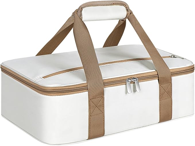 Insulated Casserole Carrier, Portable Casserole Carrier by MIAOJIE