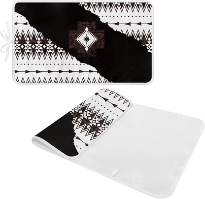 Aztec Print Ironing Mat Portable Ironing Pad Blanket - Image 2