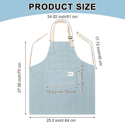 Janmercy 24 Pcs Aprons for Women Men - Image 2