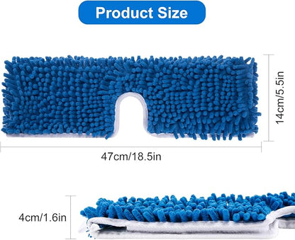 4 Pack Chenille Mop Heads Replacements Compatible - Image 3