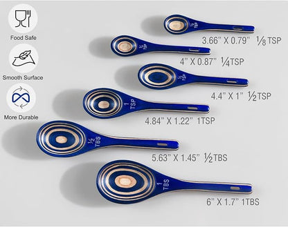 Measuring Spoons, Wooden Measuring Scoop - Image 6