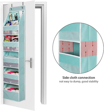 Univivi 6-Shelf Over Door Hanging Organizer Fabric Baby Door Storage - Image 4