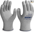 JDL ESD Work Gloves, Anti-Static Gloves for PC Building, Computer Installation & Repair, High Resistance Carbon Fiber Gloves, X-Large