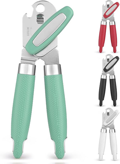 Zulay Kitchen Heavy Duty Stainless Steel Can Opener – Manual Can & Bottle Opener by ZulayKitchen