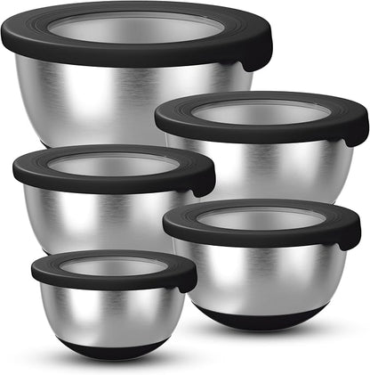 KITEISCAT Stainless Steel Mixing Bowls by KITEISCAT