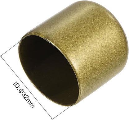 uxcell 20pcs Rubber End Caps 1 1/4" ID Vinyl Round Tube Bolt Cap Cover Thread - Image 3