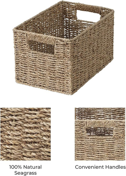 StorageWorks Wicker Storage Basket - Image 3