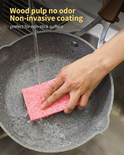 Kitchen Sponges, Heavy Duty Scrub Kitchen Sponge, Clean Tough Messes Without - Image 7
