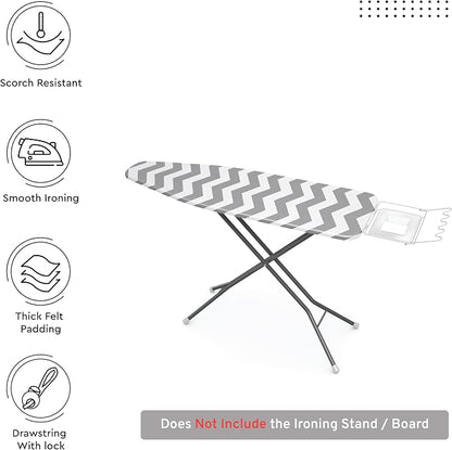 Encasa XO Ironing Board Cover and Pad 42"x14" - Image 3