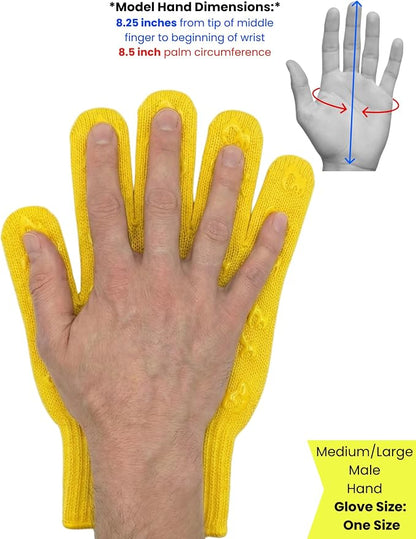 Grill Armor Oven Gloves with Fingers – 932°F Heat, Fire & Cut Resistant Mitts - Image 6