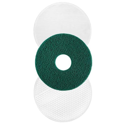 3 Pcs 12" Floor Machines Pads Compatible by InnovTools