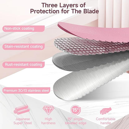 CoquusAid Upgrade Bread Knife for Homemade Bread, World‘s 1st Double Serrated - Image 4