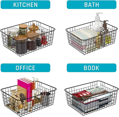 Metal Wire Basket Food Storage Organizer - Image 4