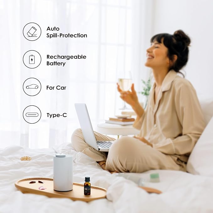 Airversa Waterless Essential Oil Diffuser Starter Kit - Image 4