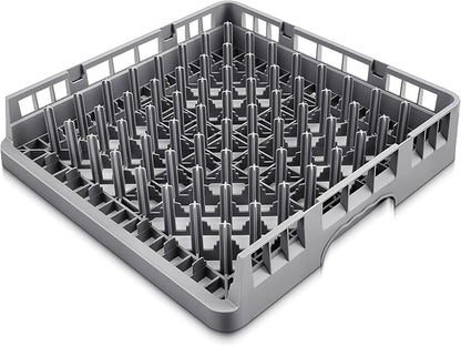 Commercial Dishwasher Tray Rack Polypropylene Full Size Flatware Rack by Aurelema