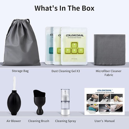 COLORCORAL Laptop Cleaning Kit Keyboard Cleaner Electronic Cleaning Product - Image 2