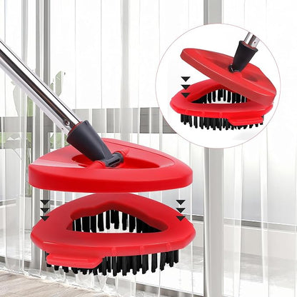 Mop Replacement Heads 4 Pcs & 1Scrub Brush & 1 Base Combo - Image 4