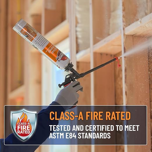 Kraken Bond Fastcoat Fire Rated Spray Foam Insulation Closed Cell in a Can 360 - Image 2