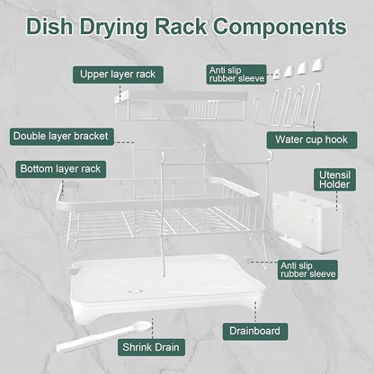 LIYI Dish Drying Rack, Large Dish Rack - Image 7