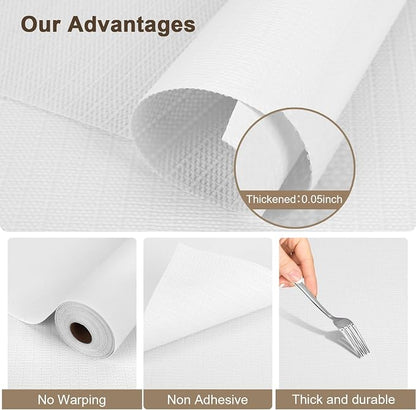 OcePor Non-Adhesive Drawer and Shelf Liner 24IN x 30FT，Non Slip Cabinet and - Image 4