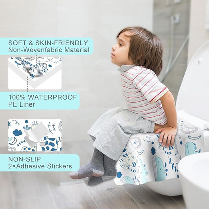 Toilet Seat Covers Disposable, Kids Potty Training, Potable Potty Seat Covers - Image 2