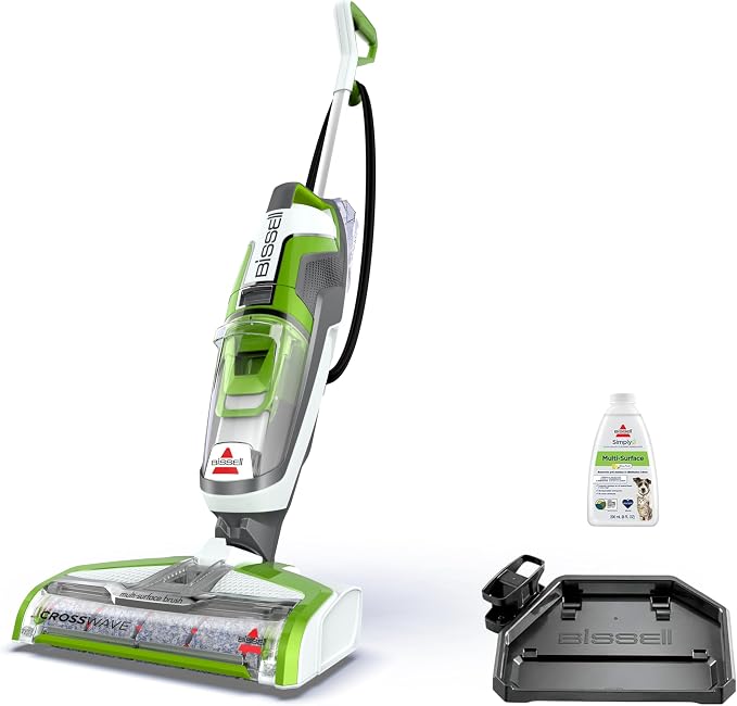 BISSELL Crosswave Turbo Vacuum Mop All in One Wet and Dry Vac Combo Hard Floor by BISSELL