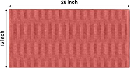 Artoid Mode 100% Cotton Red Waffle Weave Kitchen Dish Cloths, 13x28 Inch Ultra - Image 6