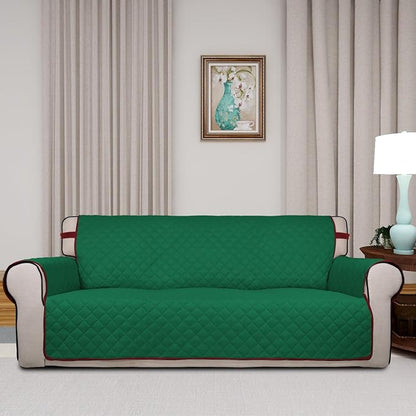PureFit Reversible Quilted Sofa Cover, Water Resistant Slipcover Furniture - Image 2