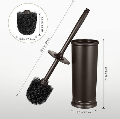 Toilet Bowl Brush Holder Set: Bathroom Deep Cleaning Toilet Scrubber Rim Cleaner - Image 7