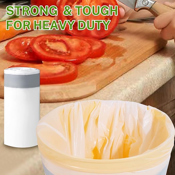 15 Gallon Tall Kitchen Trash Bags Drawstring - Image 7