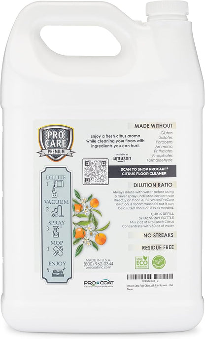 ProCare Citrus Floor Cleaner Concentrate | Vinyl, Stone & Laminate Floor Cleaner - Image 8