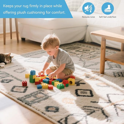 Warmstar 6x9 FT Non Slip Rug Pad, 100% Waterproof Felt Rug Pad - Image 2